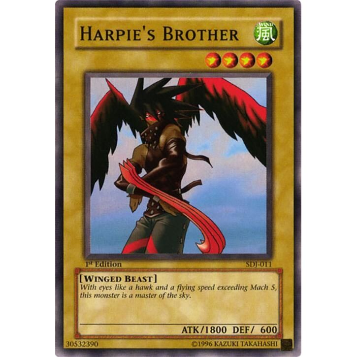 Image for Harpie's Brother (SDJ-011) (SDJ) - YuGiOh