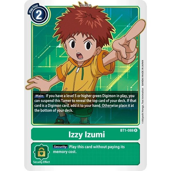 Image for Izzy Izumi (BT1-088 R) (BT01-03A) - Digimon Card Game