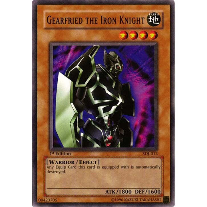 Image for Gearfried the Iron Knight (SDJ-012) (SDJ) - YuGiOh