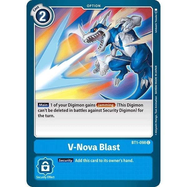 Image for V-Nova Blast (BT1-098 C) (BT01-03A) - Digimon Card Game