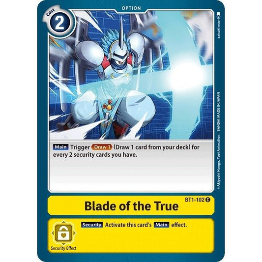 Image for Blade of the True (BT1-102 C) (BT01-03A) - Digimon Card Game