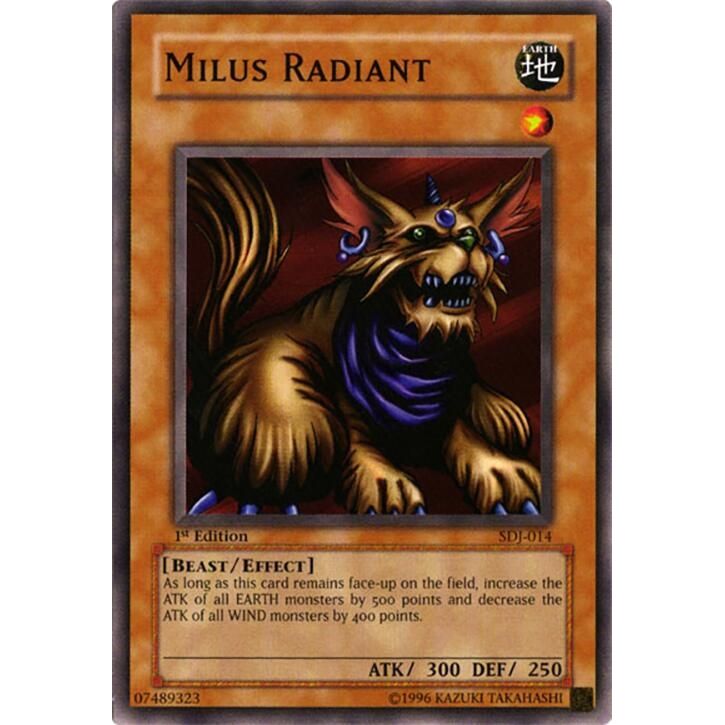 Image for Milus Radiant (SDJ-014) (SDJ) - YuGiOh