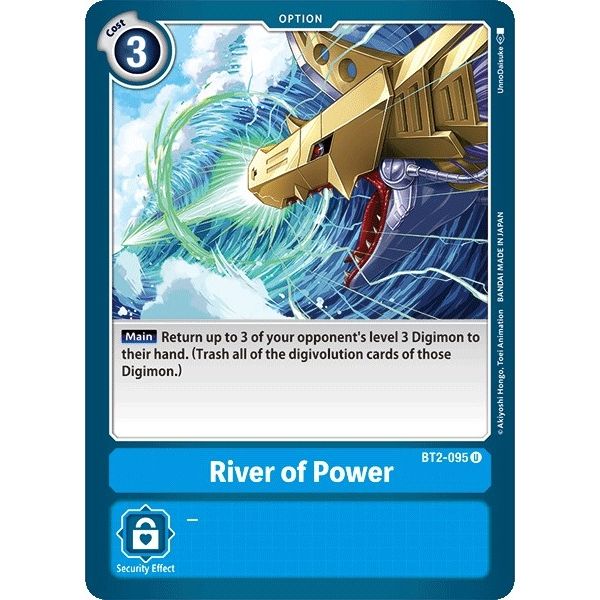 Image for River of Power (BT2-095 U) (BT01-03A) - Digimon Card Game
