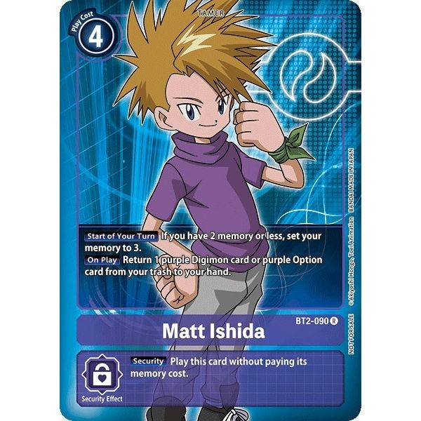 Image for Matt Ishida - BT2-090 (Box Topper) (BT2-090 R) (BT01-03A) - Digimon Card Game