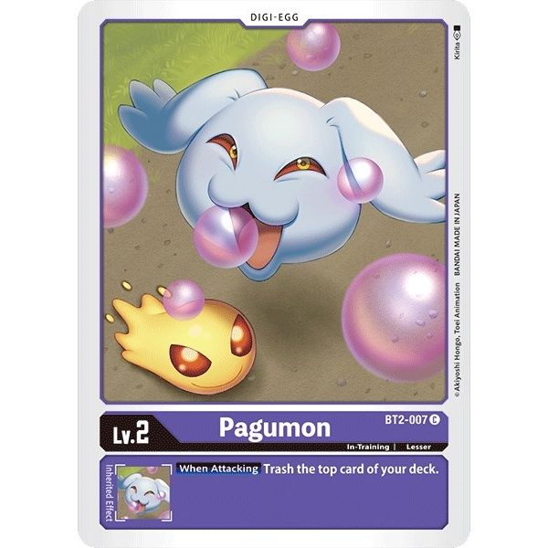 Image for Pagumon (BT2-007 C) (BT01-03A) - Digimon Card Game
