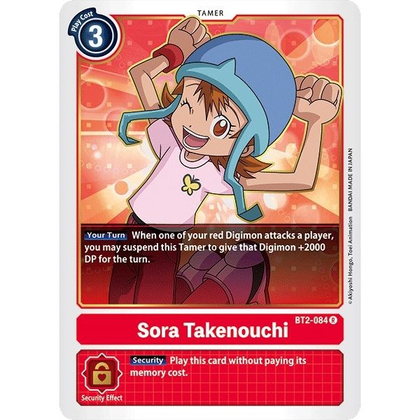 Image for Sora Takenouchi (BT2-084 R) (BT01-03A) - Digimon Card Game