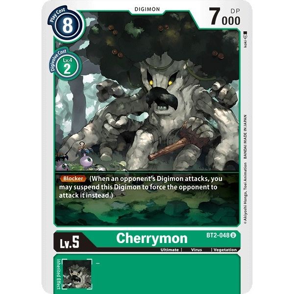 Image for Cherrymon (BT2-048 U) (BT01-03A) - Digimon Card Game