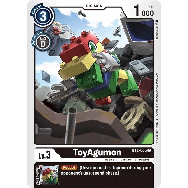 Image for ToyAgumon (BT2-055 C) (BT01-03A) - Digimon Card Game