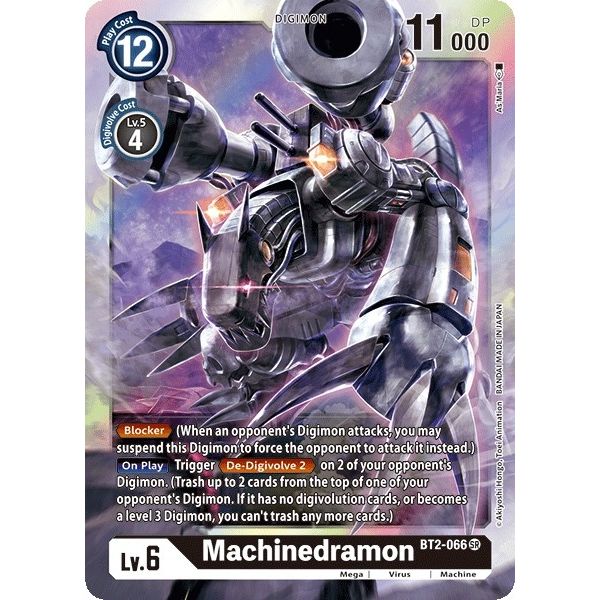 Image for Machinedramon (BT2-066 SR) (BT01-03A) - Digimon Card Game