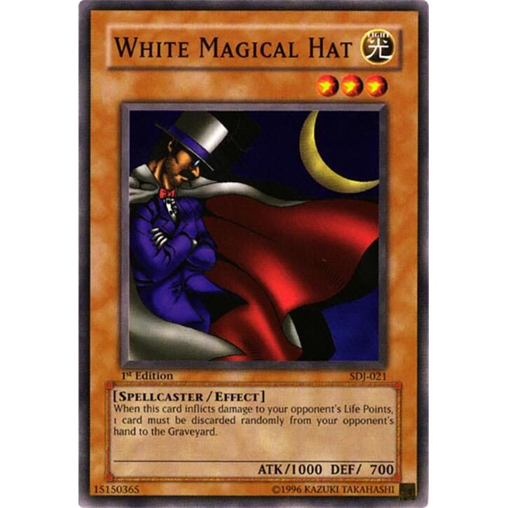 Image for White Magical Hat (SDJ-021) (SDJ) - YuGiOh