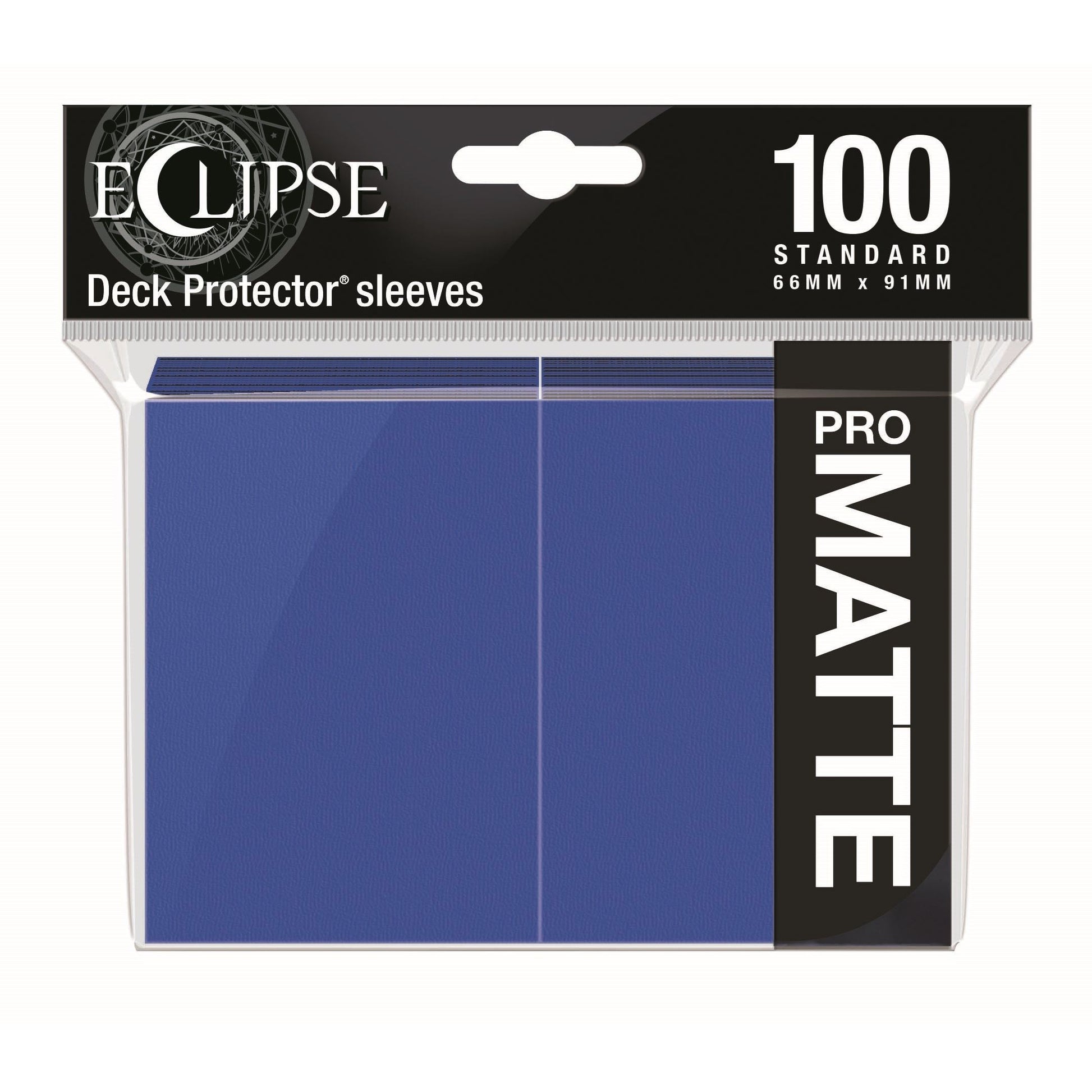 Image for PRO-Matte Eclipse Standard Deck Protector Sleeves - Pacific Blue (100-Pack) - Card Sleeves