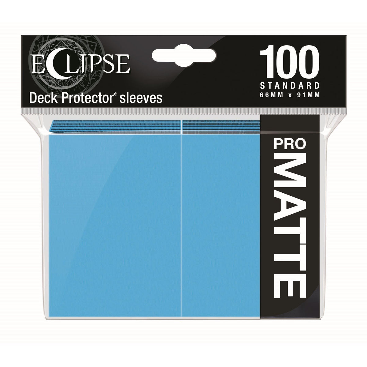 Image for PRO-Matte Eclipse Standard Deck Protector Sleeves - Sky Blue (100-Pack) - Card Sleeves