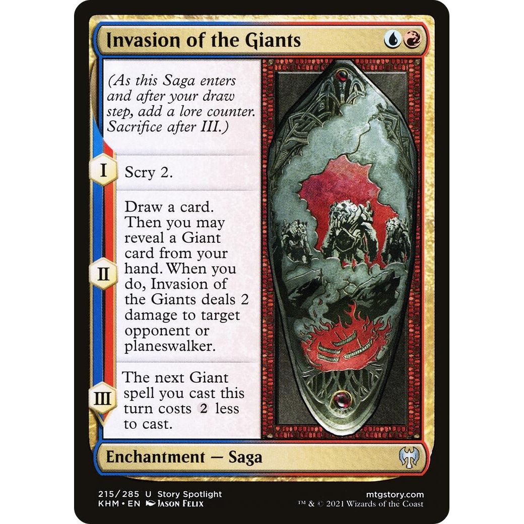 Image for Invasion of the Giants (215) (KHM) - Magic: The Gathering