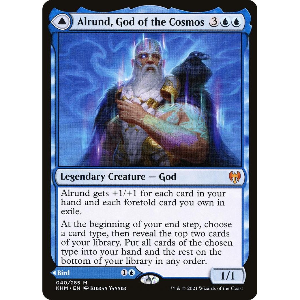 Image for Alrund, God of the Cosmos (40) (KHM) - Magic: The Gathering