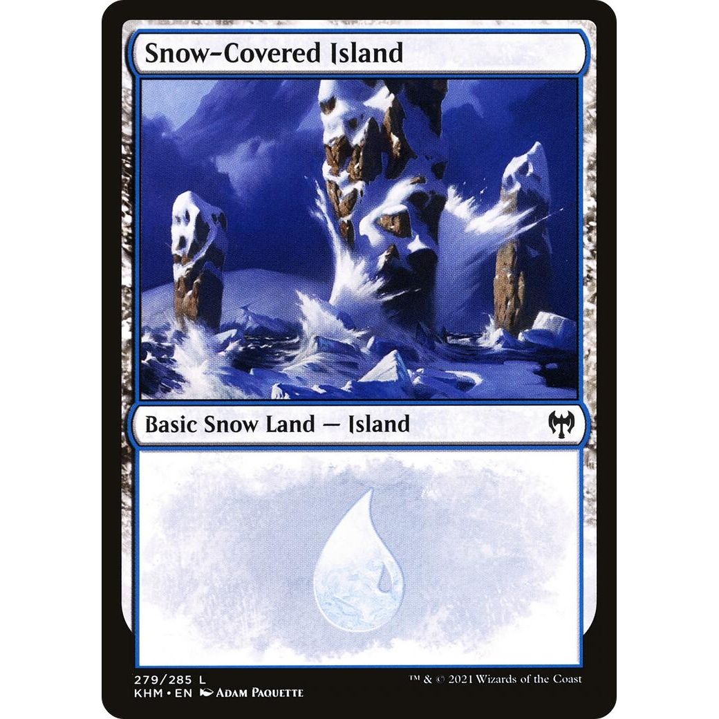 Image for Snow-Covered Island (279) (279) (KHM) - Magic: The Gathering