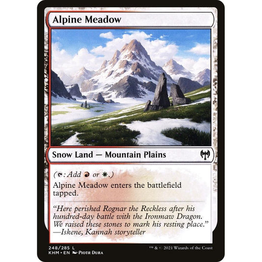 Image for Alpine Meadow (248) (KHM) - Magic: The Gathering