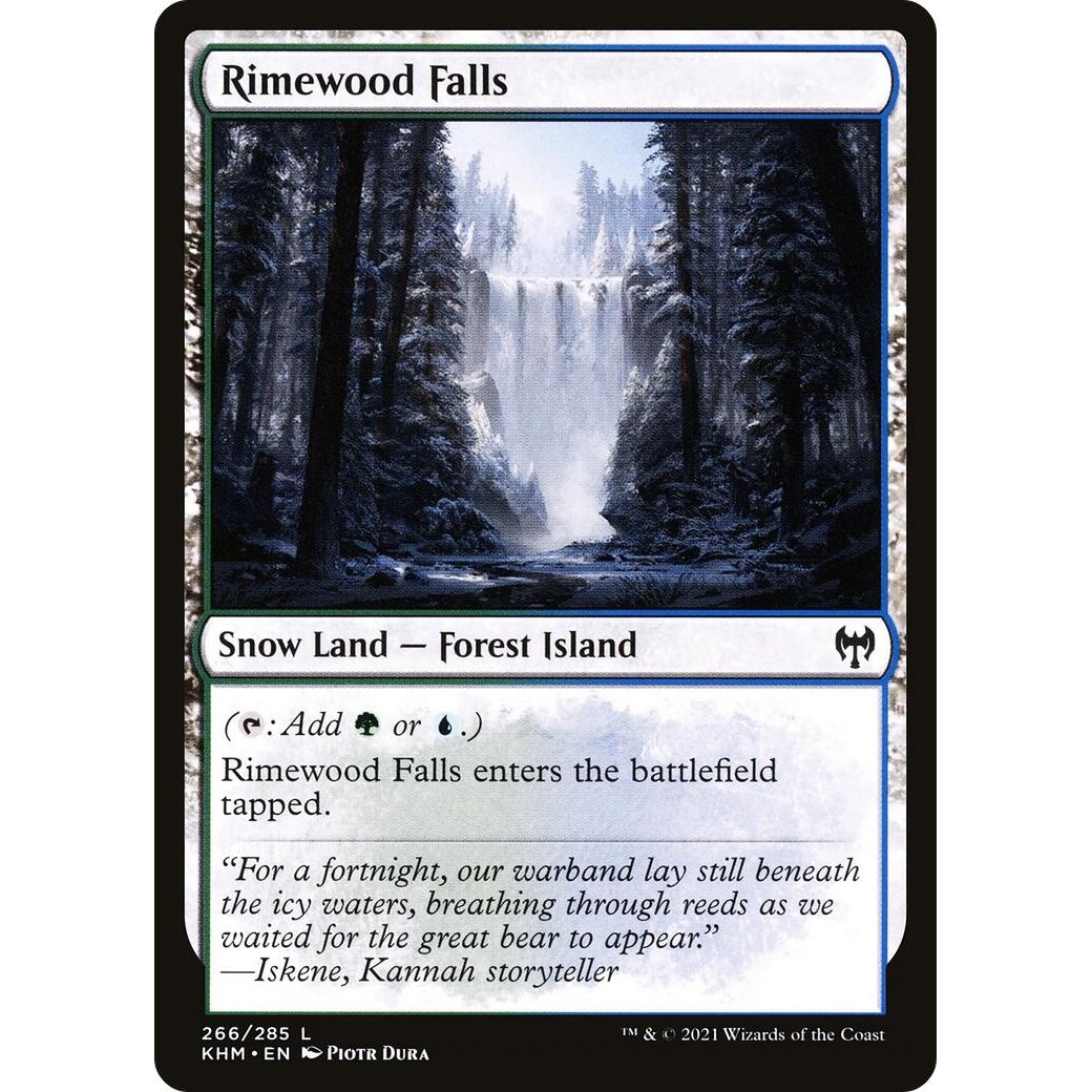Image for Rimewood Falls (266) (KHM) - Magic: The Gathering