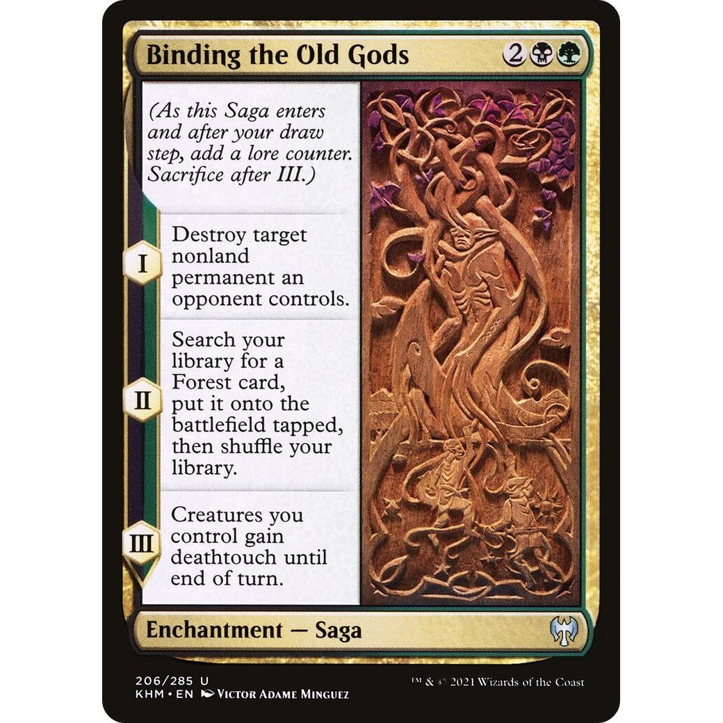 Image for Binding the Old Gods (206) (KHM) - Magic: The Gathering