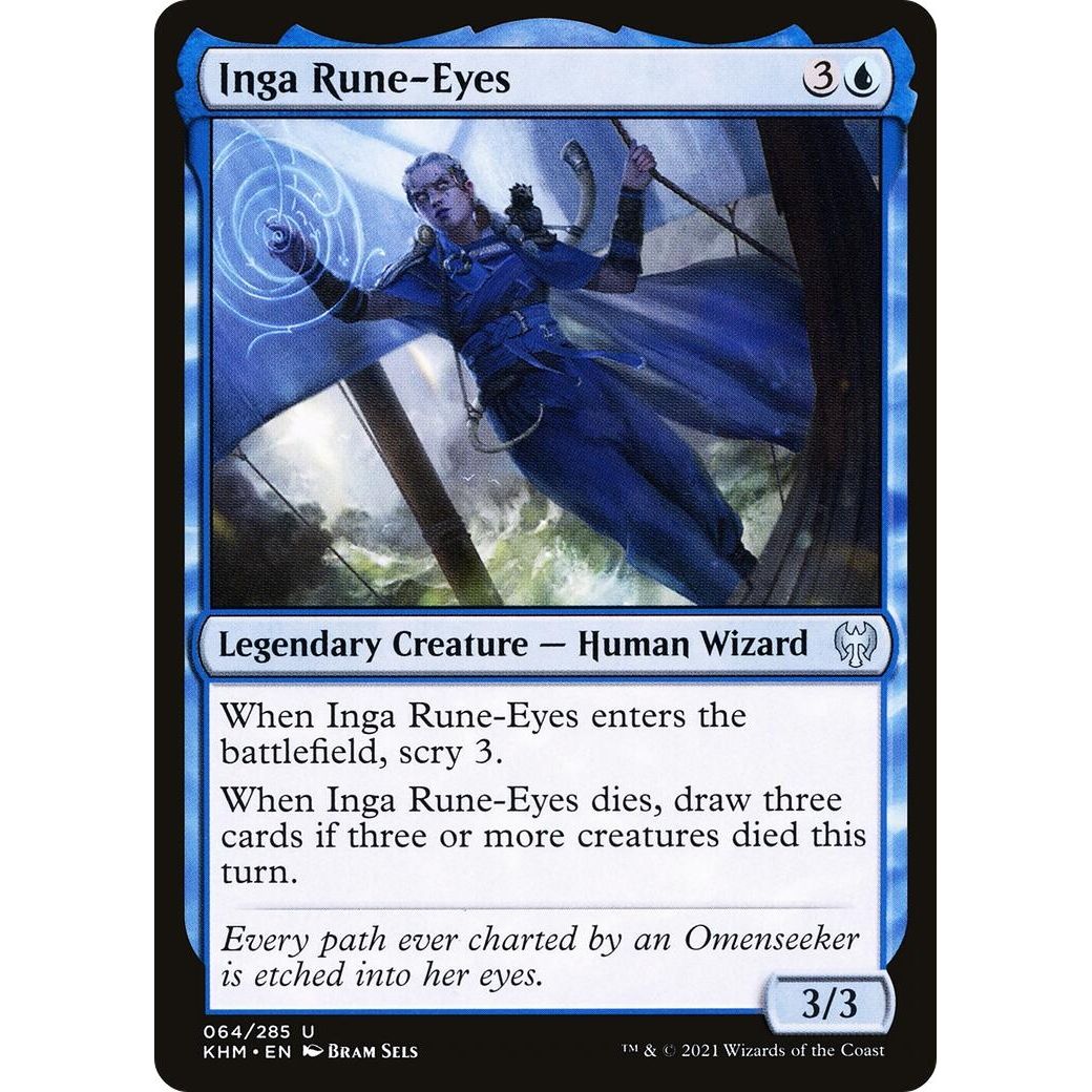 Image for Inga Rune-Eyes (64) (KHM) - Magic: The Gathering