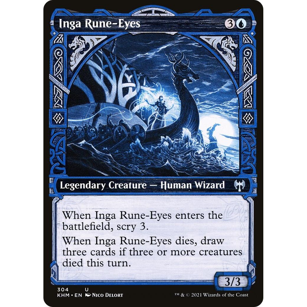 Image for Inga Rune-Eyes (Showcase) (304) (KHM) - Magic: The Gathering