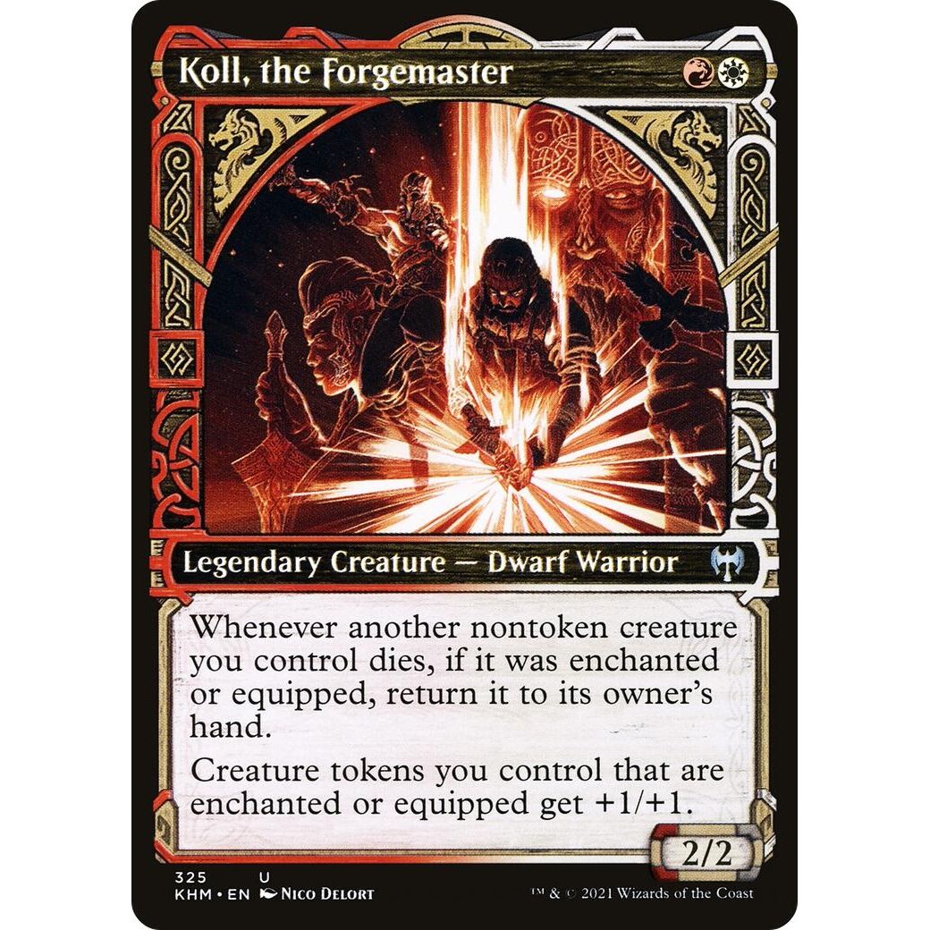 Image for Koll, the Forgemaster (Showcase) (325) (KHM) - Magic: The Gathering