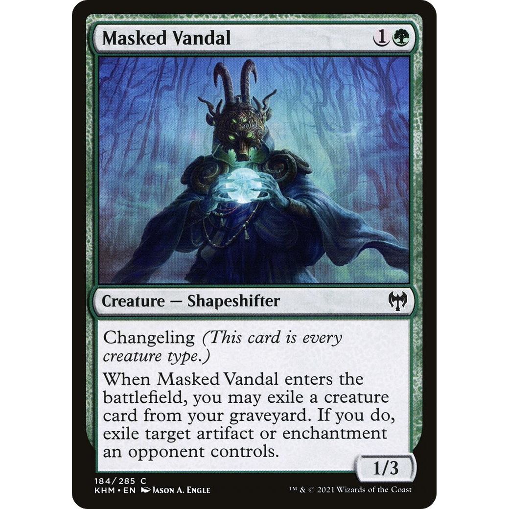 Image for Masked Vandal (184) (KHM) - Magic: The Gathering