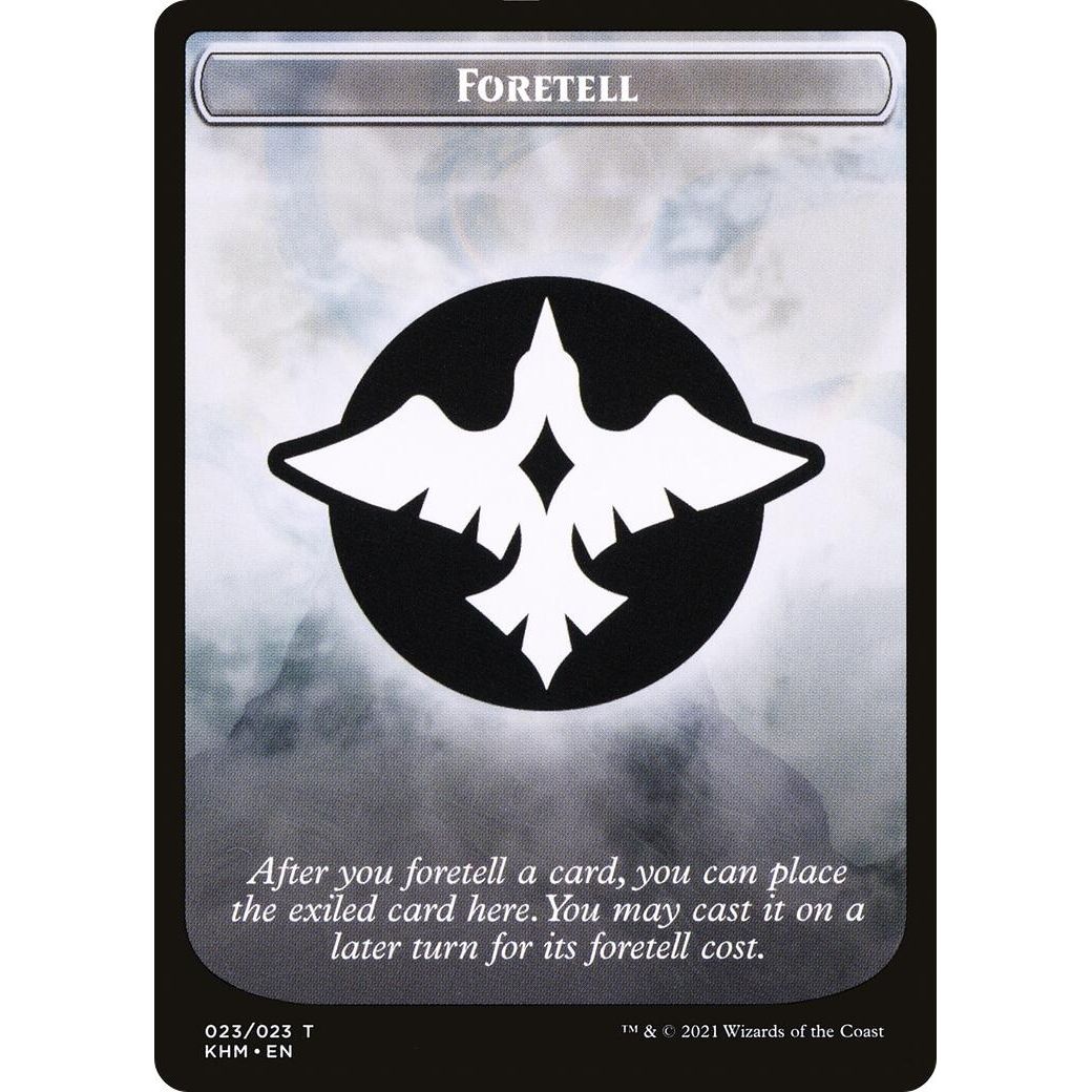 Image for Helper Card - Foretell (23) (KHM) - Magic: The Gathering