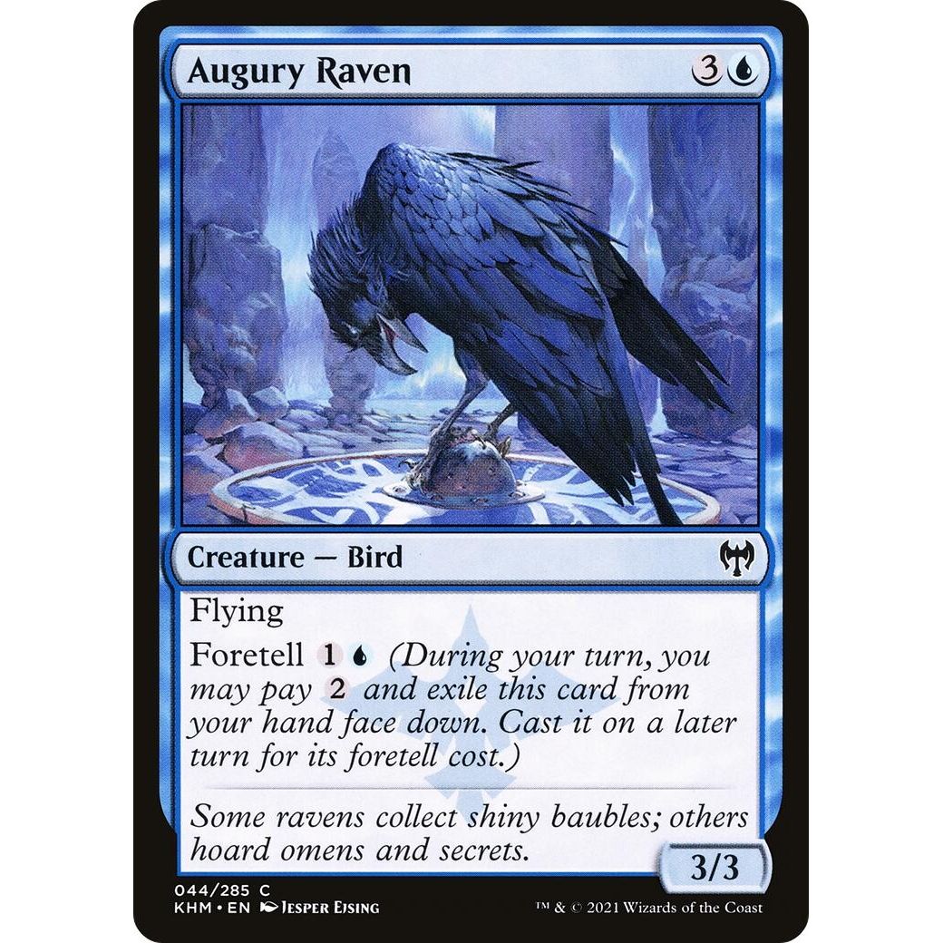 Image for Augury Raven (44) (KHM) - Magic: The Gathering