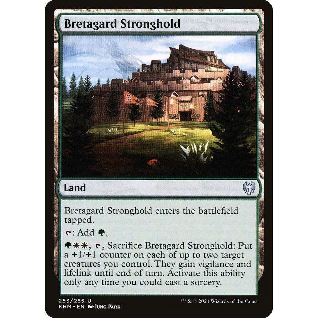 Image for Bretagard Stronghold (253) (KHM) - Magic: The Gathering