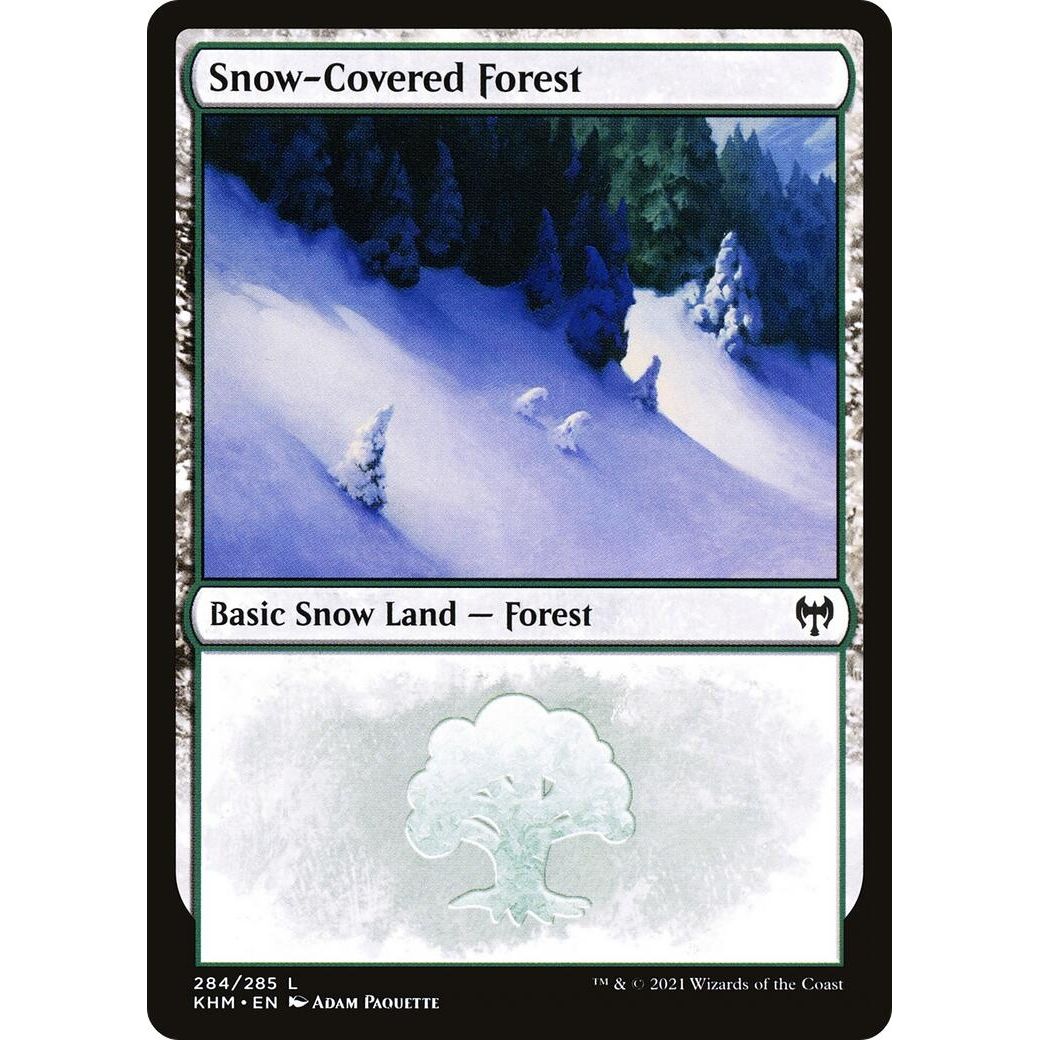 Image for Snow-Covered Forest (284) (284) (KHM) - Magic: The Gathering