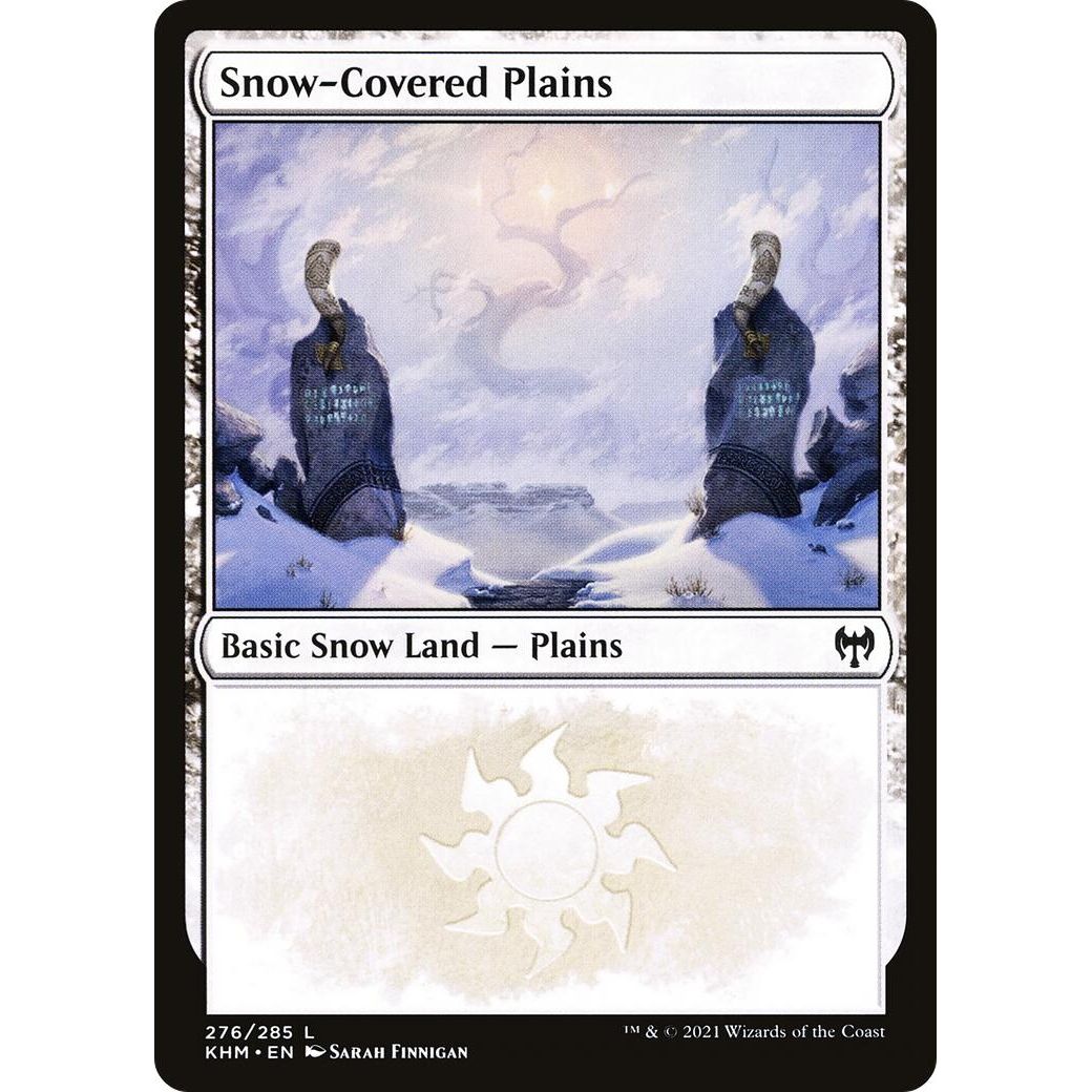 Image for Snow-Covered Plains (276) (276) (KHM) - Magic: The Gathering