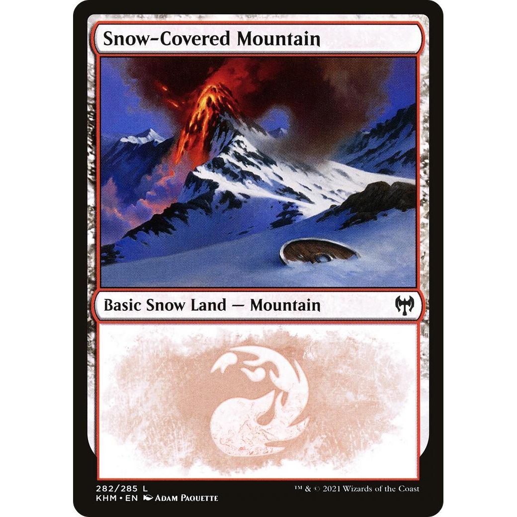 Image for Snow-Covered Mountain (282) (282) (KHM) - Magic: The Gathering