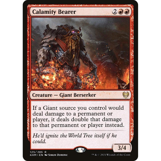 Image for Calamity Bearer (125) (KHM) - Magic: The Gathering