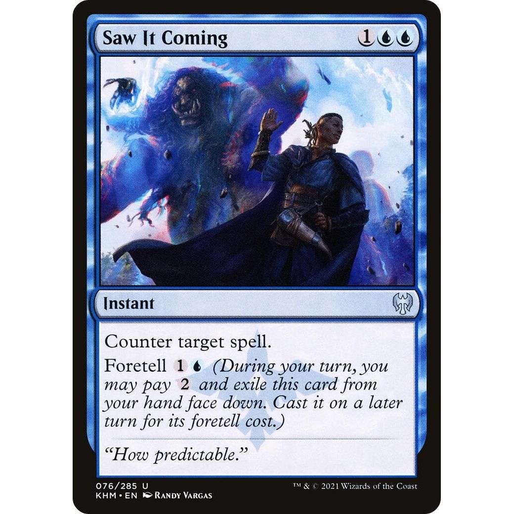 Image for Saw It Coming (76) (KHM) - Magic: The Gathering