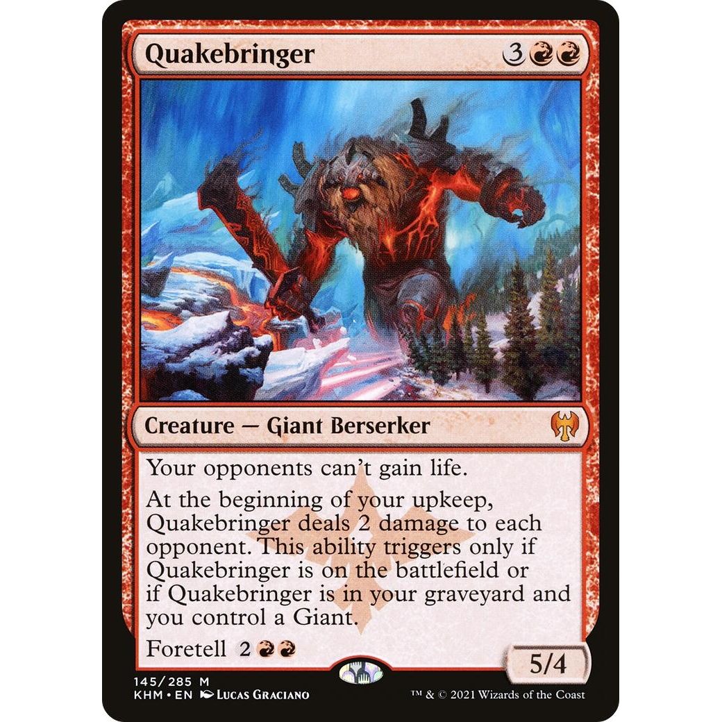 Image for Quakebringer (145) (KHM) - Magic: The Gathering