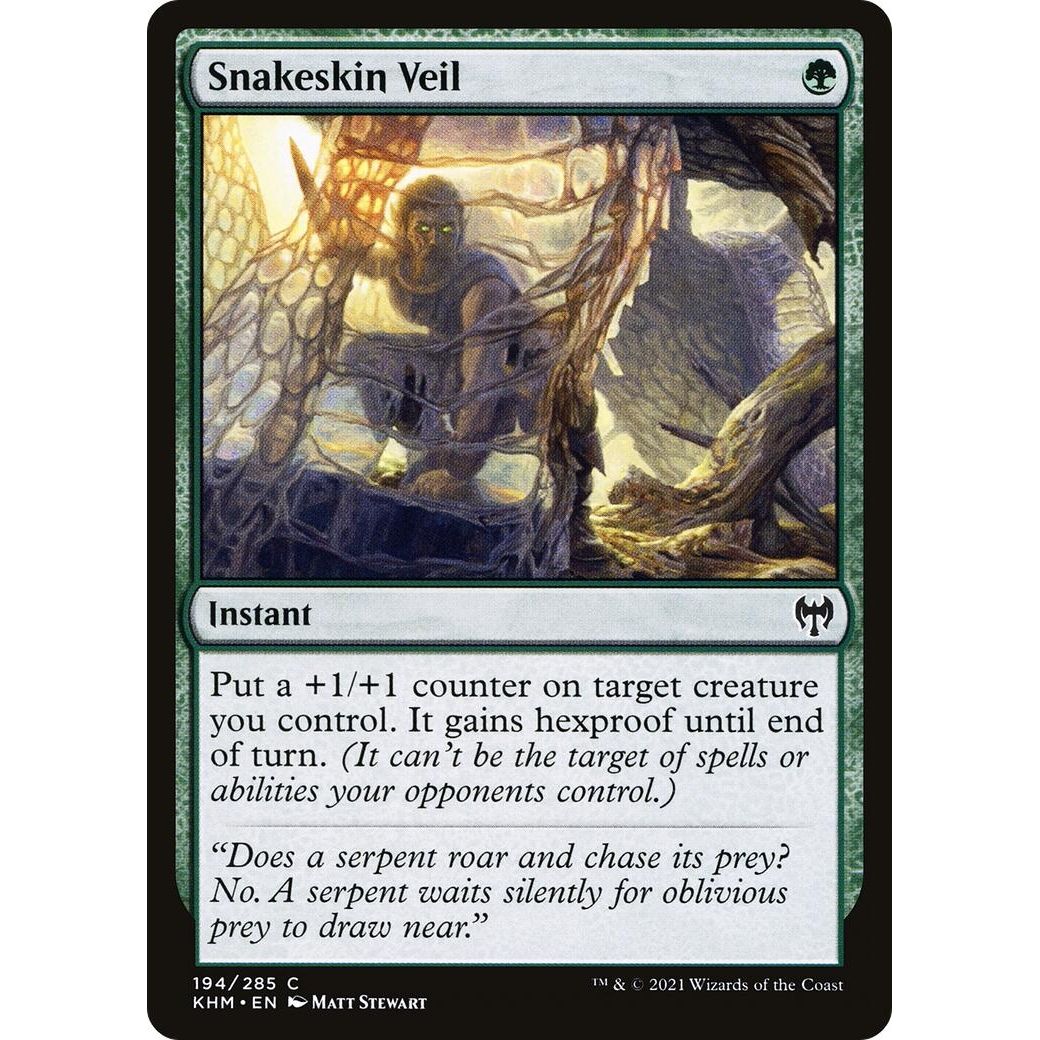 Image for Snakeskin Veil (194) (KHM) - Magic: The Gathering