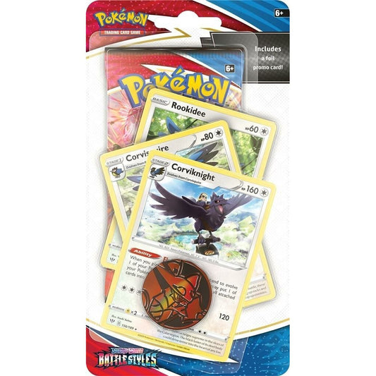 Image for Battle Styles Premium Checklane Blister [Corviknight] - Pokemon