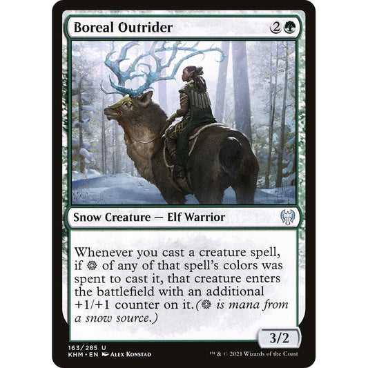 Image for Boreal Outrider (163) (KHM) - Magic: The Gathering