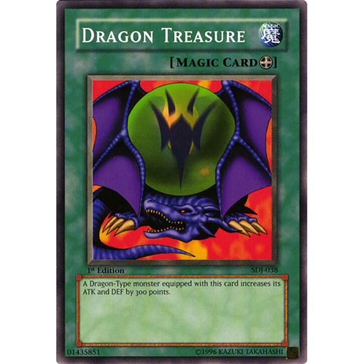 Image for Dragon Treasure (SDJ-038) (SDJ) - YuGiOh