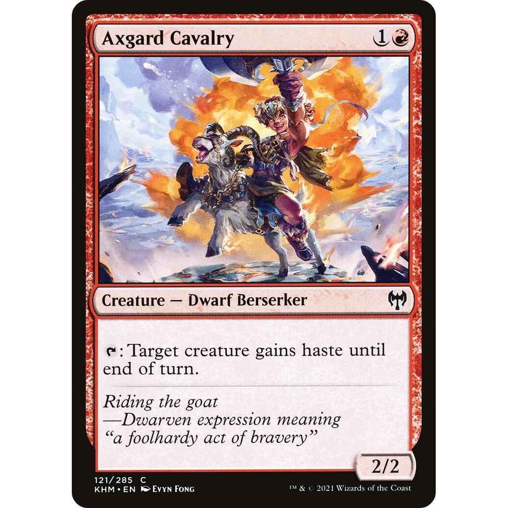 Image for Axgard Cavalry (121) (KHM) - Magic: The Gathering