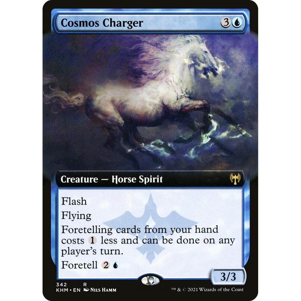 Image for Cosmos Charger (Extended Art) (342) (KHM) - Magic: The Gathering