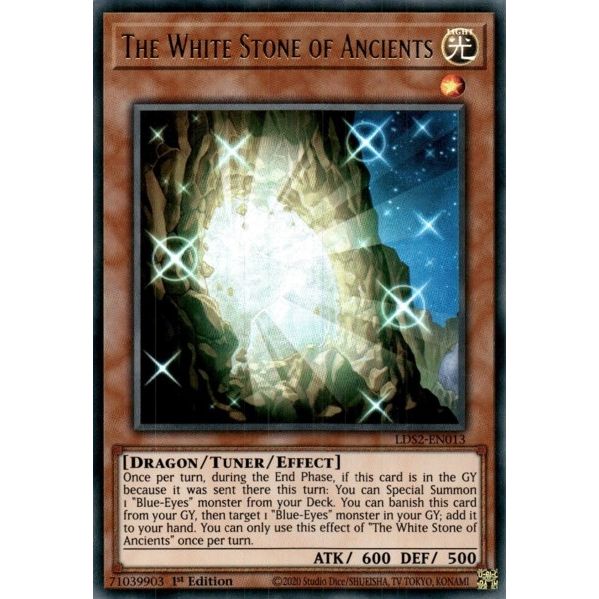 Image for The White Stone of Ancients (LDS2-EN013) (LDS2) - YuGiOh
