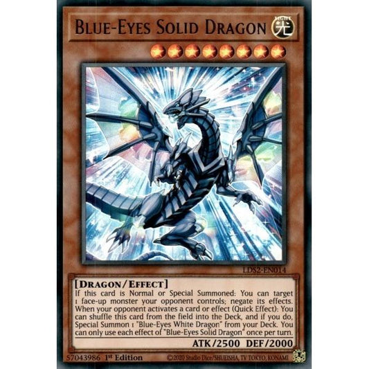 Image for Blue-Eyes Solid Dragon (LDS2-EN014) (LDS2) - YuGiOh