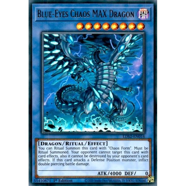 Image for Blue-Eyes Chaos MAX Dragon (LDS2-EN016) (LDS2) - YuGiOh