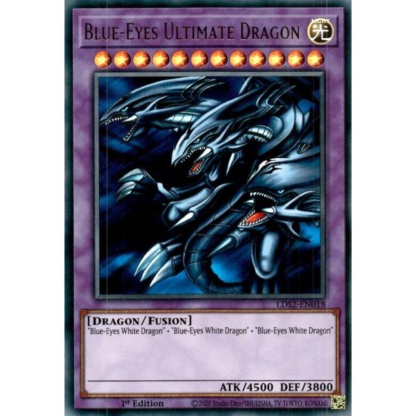 Image for Blue-Eyes Ultimate Dragon (LDS2-EN018) (LDS2) - YuGiOh