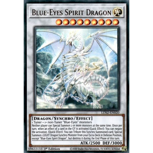 Image for Blue-Eyes Spirit Dragon (LDS2-EN020) (LDS2) - YuGiOh