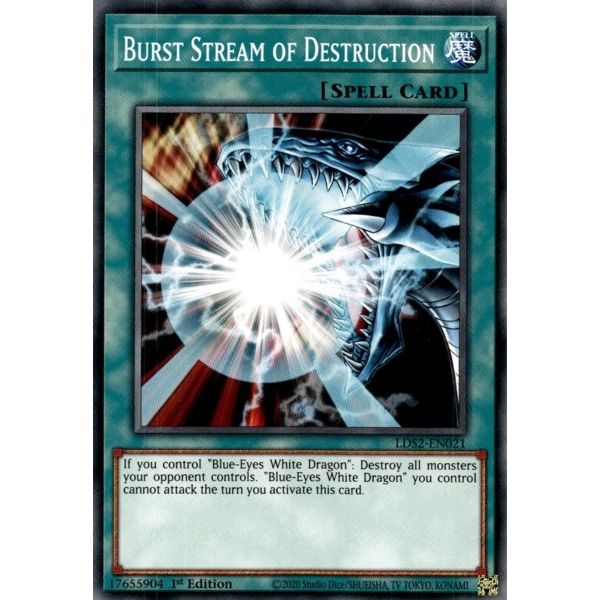 Image for Burst Stream of Destruction (LDS2-EN021) (LDS2) - YuGiOh
