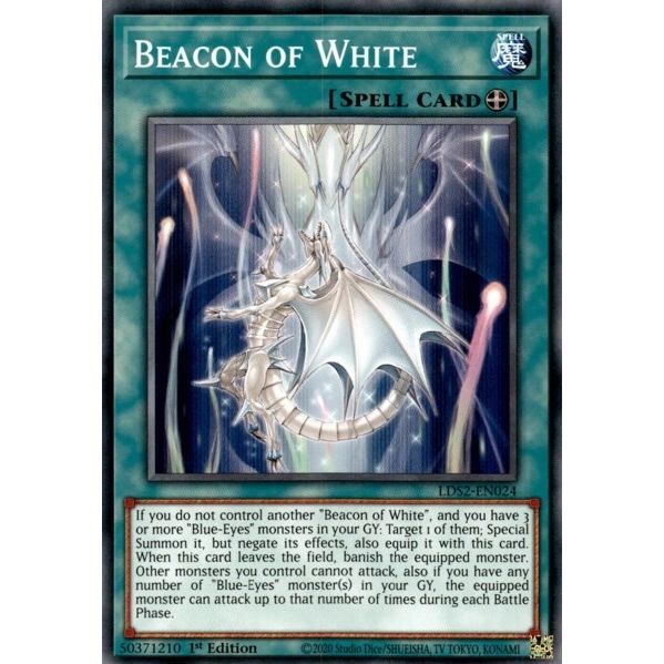 Image for Beacon of White (LDS2-EN024) (LDS2) - YuGiOh