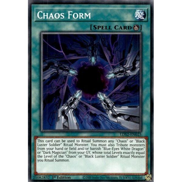 Image for Chaos Form (LDS2-EN025) (LDS2) - YuGiOh