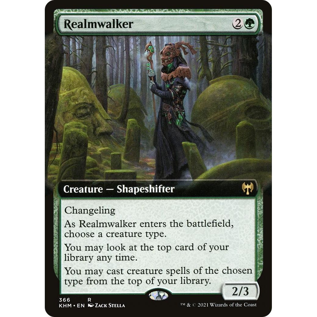 Image for Realmwalker (Extended Art) (366) (KHM) - Magic: The Gathering